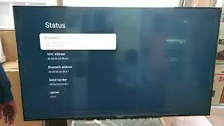 HOW TO CHECK THE SERIAL NUMBER OF SONY SMART ANDROID/GOOGLE TV SONY 65X90J
