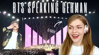 Die Aussprache! Ultimate BTS Speaking German Compilation Reaktion & Anmerkungen