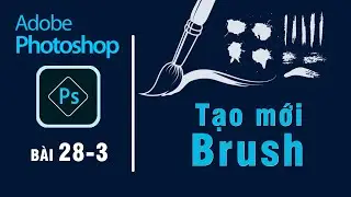 C&aacute;ch tạo v&agrave; th&ecirc;m Brush v&agrave;o photoshop đơn giản dễ hiểu