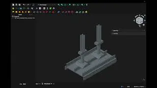Parametric Steel Girder Bridge Modeling in Python (pythonOCC) | 3D CAD + STEP Export