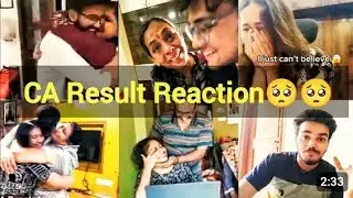CA Result Reaction 🥺🥺 May 2025 ll CA Student 👨&zwj;🎓 ll 