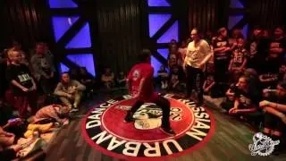 United Dance Open battles - Hip Hop kids beginners - Суханова Ксения vs Матасов Еремей