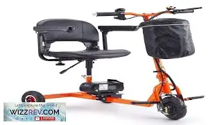 VEVOR Foldable 3 Wheel Mobility Scooter for Seniors Portable Electric Powered Mobility