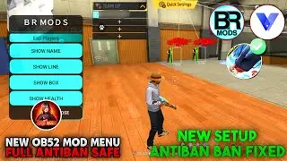 NEW BR MODS No Root+No PC Logo | Br Mods Aim Silent+Aim Magnet No Ban Blacklist #ob52 #freefire