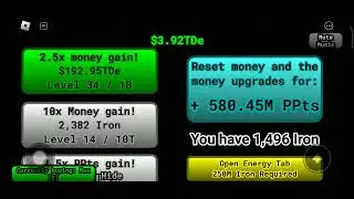 I played basic incremental game, I did a lot of money!! i guess.