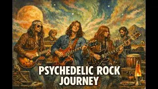 Swirling Psychedelic Rock Journey | Cosmic Guitars & Hypnotic