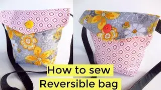 Sewing Tutorial | How to Make a Messenger Bag | Casino Purse