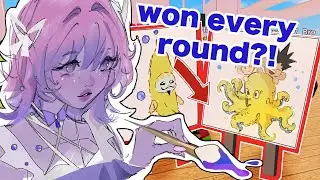 TRYHARD ARTIST Vs ROBLOX SPEED DRAW