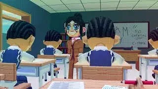 AKU TERPAKSA MENYONTEK DI UJIAN KELAS TAPI GURUKU.... I Didn't Cheat