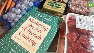 Beef Bourguignon by Mrs Julia Child from her book Mastering The Art Of French Cooking