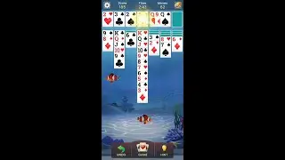 Solitaire (by Playvalve) - free offline classic card game for Android - gameplay.