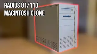 Radius 81/110 - A Rare Mac Clone w/ an Even Rarer Expansion Card.