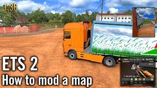 [ETS2 1.36] How to mod map in Euro Truck Simulator 2 | Working 100%