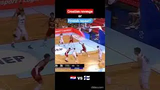 🇭🇷 or 🇫🇮? Who's GOT IT? 🤔🤔🤔 #shorts #eurobasket #hrvatska #croatia #finland #suomi #knockout