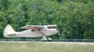 Taylorcraft, N6653N landing at KHWY on 051510 at 1302