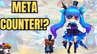 Сила Анавел (водной оккультной девушки) в RTA Summoners War