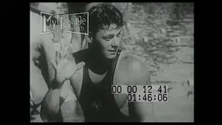 1920 San Francisco Nationals Men Swimming Johnny Weissmuller