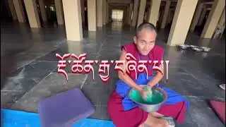 Sera jhe monastery #@ HAYAGRIVA MANDALA ... one in year. ..