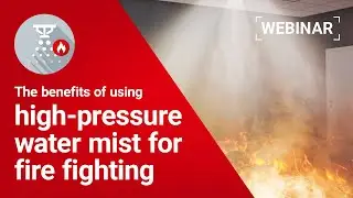 How to use high pressure water mist for fire fighting