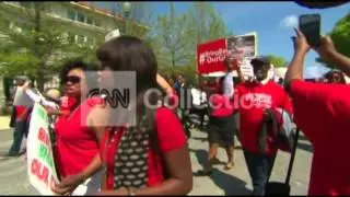 DC:'BRING OUR GIRLS' RALLY AT NIGERIAN EMBASSY