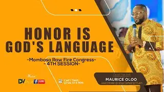 HONOR IS GOD'S LANGUAGE