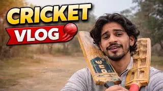 CRICKET COACHING TRIP | VLOG. 😜🤣
