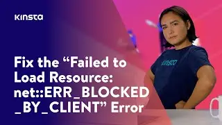 Как исправить ошибку «Не удалось загрузить ресурс: net::ERR_BLOCKED_BY_CLIENT» (4 способа)