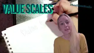Making a VALUE SCALE, with Thee Silver Studio