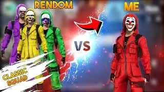 Noob Lobby Classic Squad OP Gameplay Garena Free Fair #blackspot#Raftar#freefair#classicsquad