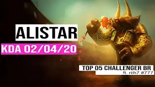 Alistar vs Nautilus Suporte | TOP 05 | Challenger BR Patch 13.23 Season 13