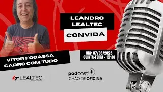 PODCAST CH&Atilde;O DE OFICINA COM O NOSSO AMIGO VITOR FOGASSA @CARROCOMTUDO