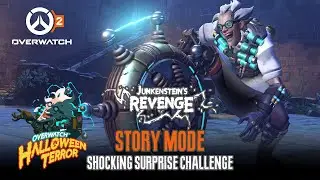 Overwatch 2: Junkenstein's Revenge (Shocking Surprise Challenge) - Playthrough [HALLOWEEN 2022]