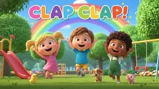 Clap Happy Day 👏🎶 | English Nursery Rhyme for Kids | Fun Kids Song 🌈🧸