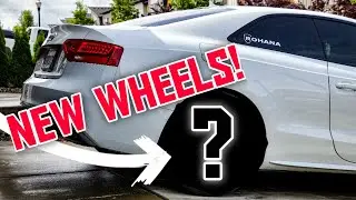 МОЯ AUDI ПОЛУЧИЛА НОВЫЕ КОЛЁСА, И ОНИ ВЫГЛЯДЯТ ЛУЧШЕ, ЧЕМ ОЖИДАЛОСЬ! *СУПЕР РАЗНИЦА*