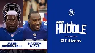Jason Pierre Paul & Hakeem Nicks | Giants Huddle | New York Giants