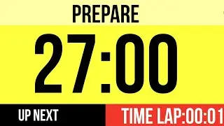 27 minutes timer
