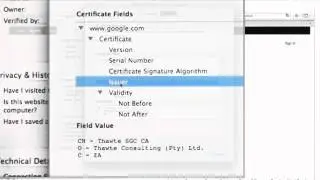 Certificate Details - Applied Cryptography