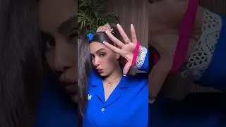 DIY butterfly hair cut #nouhailaait__