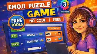 Build an Emoji Puzzle Game with NO Coding | Free Tools Only