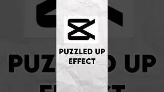 How To Add Puzzled Up Effect In Capcut||#bharateditz #shorts