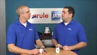 Using the Removable Base to Install a Rule Float Switch