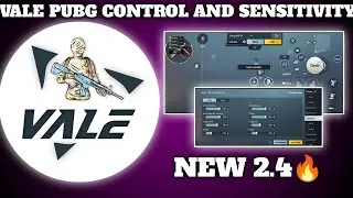 (2023) VALE PUBG SENSITIVITY | VALE PUBG CONTROL | 4 FINGER LAYOUT NO RECOIL SENSITIVITY CODE