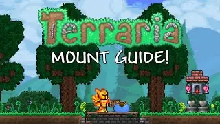 ❓ГАЙД по всем маунтам в игре Terraria!