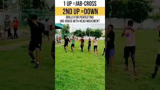 Drills For Perfecting The Jab-Cross!😤💯|#boxing #boxingtraining