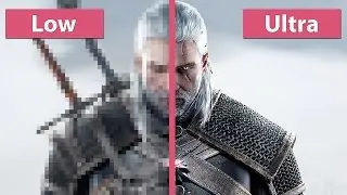 The Witcher 3: Wild Hunt – PC Low vs. Ultra Graphics Comparison Pre Day-One Patch [60fps][FullHD]