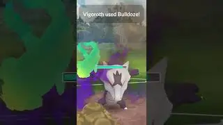 FIRE BLAST SHADOW MAROWAK BURNS VIGOROTH TO CRISPS #shorts  #pokemon #gobattleleague #gobattle #gbl
