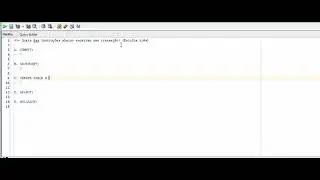 Simulado 1Z0-071 - Questão 49