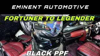 Fortuner to LEGENDER +Galaxy Light with shooting star #fortuner