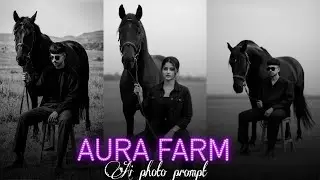 Aura Farm Photo Editing Tutorial | Instagram Trending Aura Farm Photo Editing Prompt | Gemini Prompt