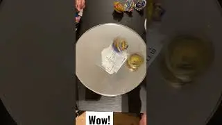 Slow mo Beyblade destroyed #beybladeburst #shorts #beyblade #battle #launch #slowmotion #slowmo